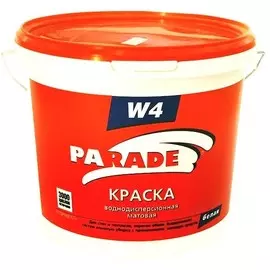 краска w4 база а бел мат акрил parade 5 л