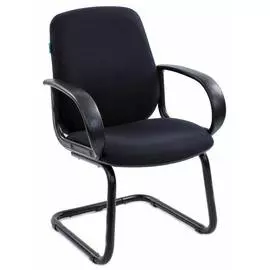Кресло Бюрократ CH-808-LOW-V/BLACK низкая спинка черный 80-11