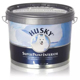 краска акриловая husky интерьерая super paint interior 2,5л 18237