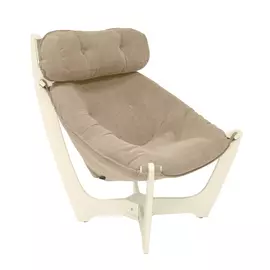 кресло для отдыха модель 11, verona vanilla, дуб шампань