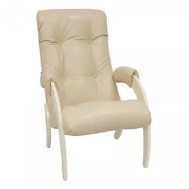 кресло для отдыха модель 61, polaris beige, дуб шампань