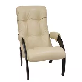 кресло для отдыха модель 61, polaris beige, венге