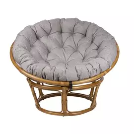 Кресло для отдыха Rattang Design PAPASUN CHAIR с подушкой мед