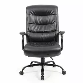 Кресло офисное Brabix premium heavy duty hd-004, нагрузка до 200 кг, экокожа, черное, 531942