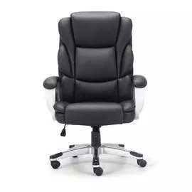 Кресло офисное Brabix premium rest ex-555, пружинный блок, экокожа, черное, 531938