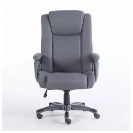 Кресло офисное Brabix premium solid hd-005, нагрузка до 180 кг, ткань, серое, 531823