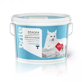 краска brite для потолков 2,7л база а