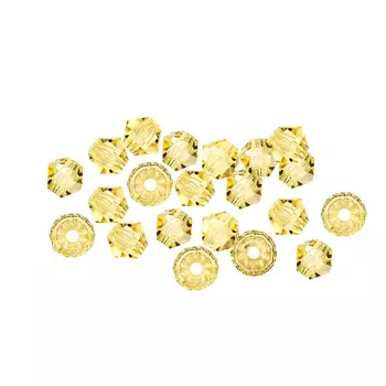 451-69-302 Бусины Биконус Jonquil 3,6x4мм. 100 шт. Preciosa