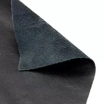 402 Кожа натуральная в листах А6 (10,5*14,8см), 100% кожа (01 черный)