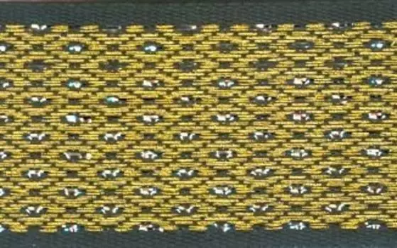 4154 Тесьма жаккардовая, 30 мм*25 м, 'Астра' (17D)
