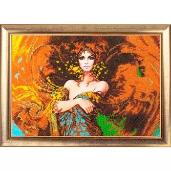 431 Набор для вышивания бисером Butterfly 'Селена', 24*34 см