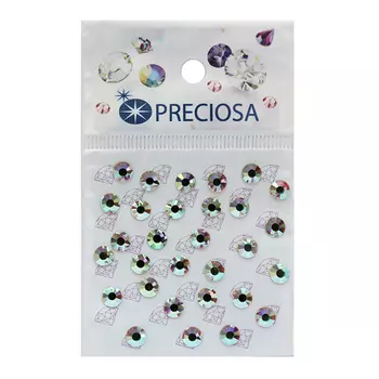 438-11-612 Стразы без клея Crystal AB SS20 30 шт. Preciosa