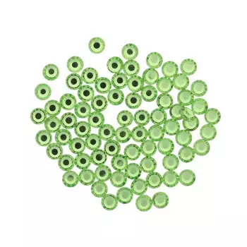 438-11-612 Стразы без клея Peridot SS16 80шт Preciosa