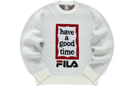 Коллекция Have A Good Time свитер унисекс белый Fila, белый