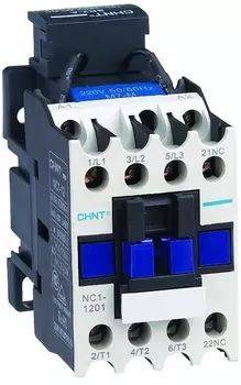 Контактор CHINT 221134 NC1-1201 12А 24В/АС3 1НЗ 50Гц
