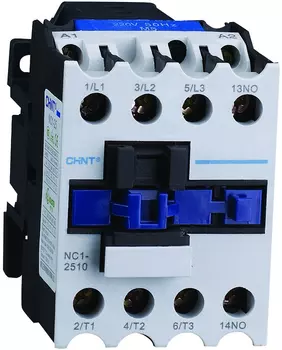 Контактор CHINT 221634 NC1-2501, 25А, 230В/АС3, 1НЗ, 50Гц (R)