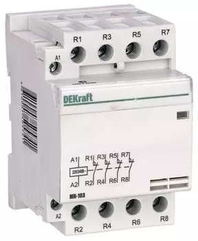 Контактор DEKraft 18083DEK модульный МК-103 2НО+2НЗ 40А 230В