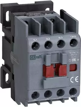Контактор DEKraft 22001DEK 9А 230В АС3 АС4 1НО КМ-102