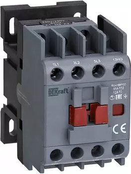 Контактор DEKraft 22002DEK 12А 230В АС3 АС4 1НО КМ-102
