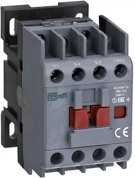 Контактор DEKraft 22021DEK 32А 380В/400В АС3 АС4 1НО КМ-102