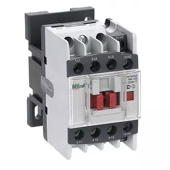 Контактор DEKraft 22104DEK 9А 380В АС3 1НО+1НЗ КМ-103