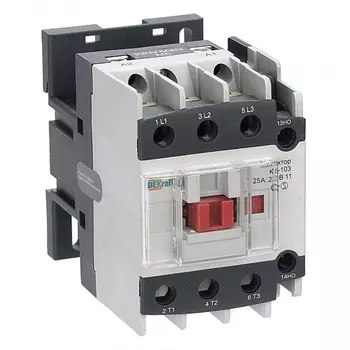 Контактор DEKraft 22119DEK 25А 380В АС3 1НО+1НЗ КМ-103