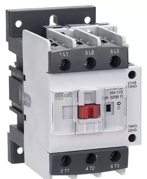 Контактор DEKraft 22133DEK КМ-103 50А 220В АС3 1НО+1НЗ