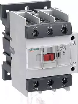 Контактор DEKraft 22143DEK 80А 220В АС3 1НО+1НЗ КМ-103