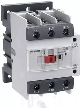 Контактор DEKraft 22148DEK 95А 220В АС3 1НО+1НЗ КМ-103