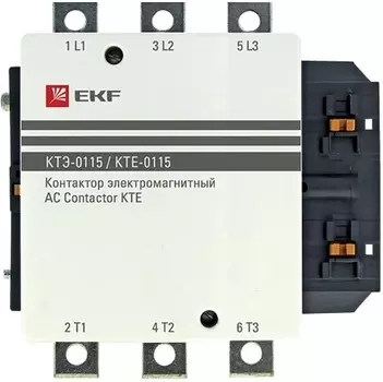Контактор EKF ctr-b-115-380 КТЭ 115А 400В NO