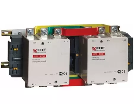 Контактор EKF ctr-b-r-500 КТЭ реверс. 500А 230В 2NO