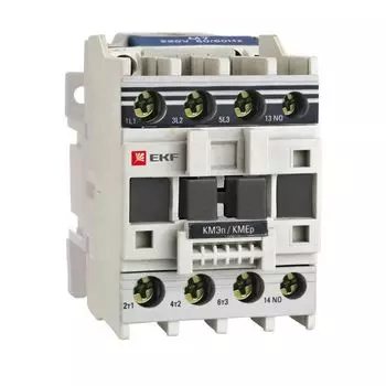 Контактор EKF ctr-s-18-220-p КМЭп 18А 230В DC 1NO