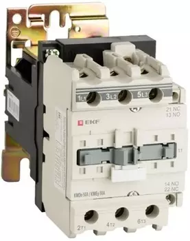 Контактор EKF ctr-s-50-24-nc-p КМЭп 50А 24В DC 1NO 1NC