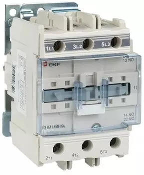 Контактор EKF ctr-s-95-220 КМЭ 95А 230В NO+NC