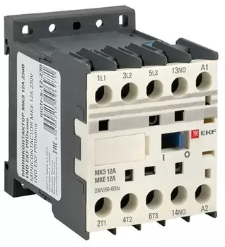 Контактор EKF Mctr-s-12-230 МКЭ 12А 230В 1NO
