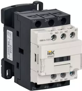 Контактор IEK AR-ACC-11-012-230-11 ARMAT КМИ-А-11212 LC1D 12А 230В/АС3 1NO/1NC