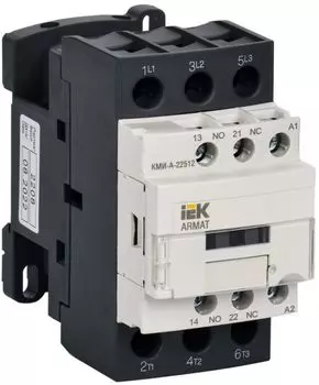 Контактор IEK AR-ACC-21-025-024-11 ARMAT КМИ-А-22512 LC1D 25А 24В/АС3 1NO/1NC
