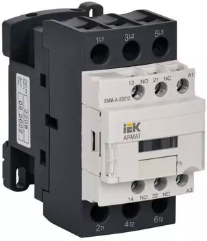Контактор IEK AR-ACC-21-032-024-11 ARMAT КМИ-А-23212 LC1D 32А 24В/АС3 1NO/1NC