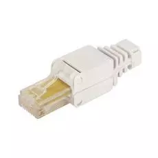 Коннектор Lanmaster LAN-TMP-U5E-WH полевой, RJ-45 8P8C, неэкранированный, категории 5E