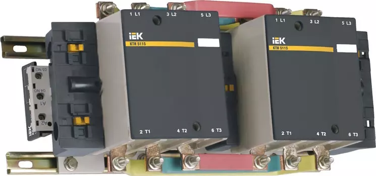 Контактор IEK KKT53-265-230-10 КТИ-52653 реверс 265А 230В/АС3