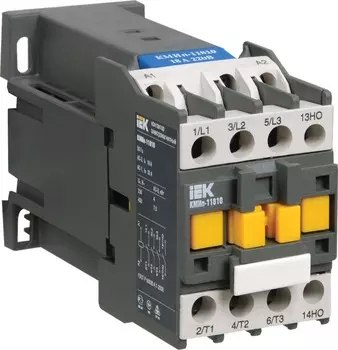 Контактор IEK KMD11-009-220-10 КМИп-10910 09А 220В/АС3 1NO