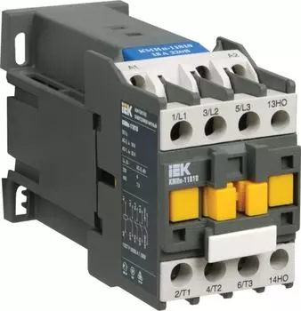 Контактор IEK KMD11-012-024-10 КМИп-11210 12А 24В/АС3 1NO