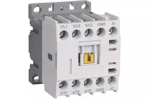 Контактор IEK KMM11-006-230-10 МКИ-10610 6А 230В/АС3 1НО