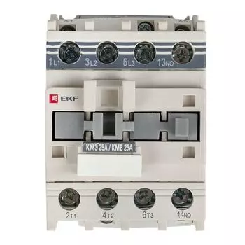 Контактор малогабаритный EKF ctr-s-25-110-nc КМЭ 25А 110В 1NC