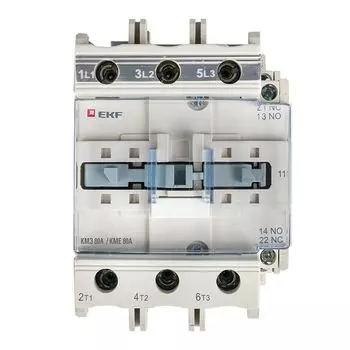 Контактор малогабаритный EKF ctr-s-80-36 КМЭ 80А 36В NO+NC