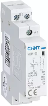 Контактор модульный CHINT 256051 NCH8-20/20 20А 2НО AC 24В 50Гц
