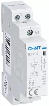 Контактор модульный CHINT 256053 NCH8-20/02 20А 2НЗ AC 220/230В 50Гц