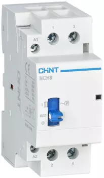 Контактор модульный CHINT 257436 NCH8-40M/20 AC 220-240В 50/60Гц ручное управление