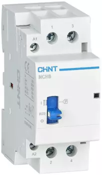 Контактор модульный CHINT 257439 NCH8-40M/11 AC 220-240В 50/60Гц ручное управление