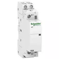 Контактор модульный Schneider Electric A9C22712 iCT 16A 2НО катушка управления 230/240В АС (серия "Acti 9")